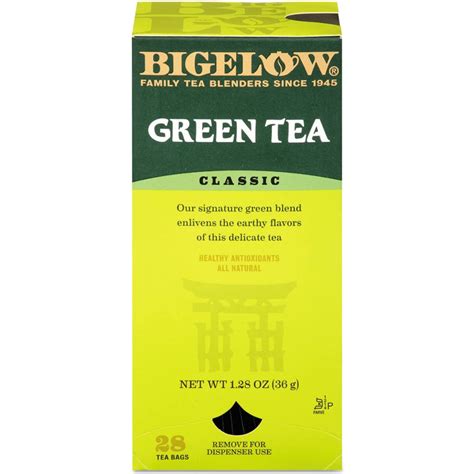BIGELOW GREEN TEA – Canteen Canada