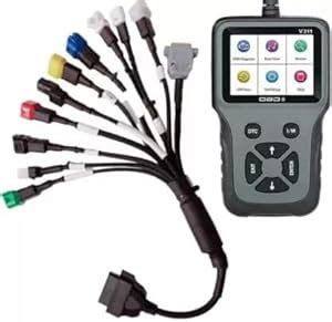 OBD V311 Scanner with 11 Connector All Bs6 Bike OBD Cable : Amazon.in ...