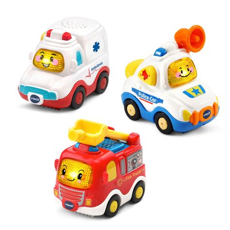 VTech® Go! Go! Smart Wheels® Rescue Vehicle Pack Toy Emergency Vehicles