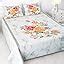 Story@Home Marble Floral Bouquet 7D Bedsheet for King Bed 300TC Premium ...