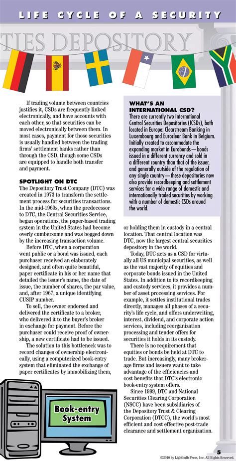 DTCC Securities - Life Cycle " [LcoaS.pdf] | PDF - subsidiaries of dtcc