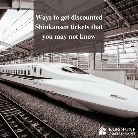 Ways to get discounted Shinkansen tickets that you may not know | Wabisabi english