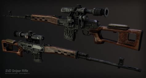SVD sniper rifle — модификация для Fallout New Vegas — Моды