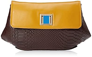 Hidesign Shibuya 03 Women's Clutch (Brown and Beak) : Amazon.in: Shoes ...