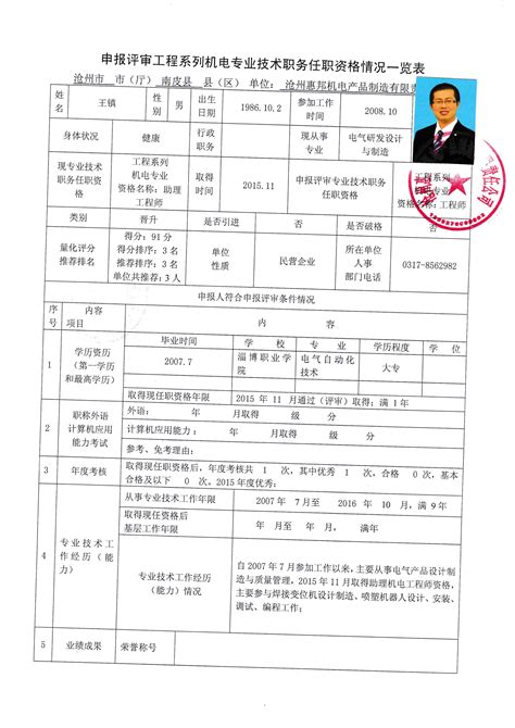 2016年中级职称申报公示(三)