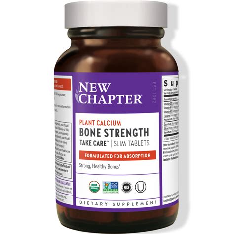 New Chapter Bone Strength Take Care™ Slim Tablets - Bethesda Health ...