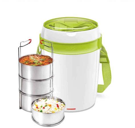 Flipkart.com | MILTON Futron double-walled electric tiffin 4 Containers ...