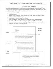 Image result for MLA 8th Edition Paper Format