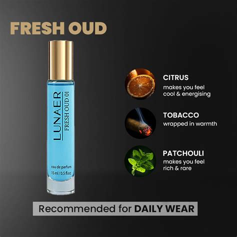 LUNAER Luxury Perfumes for Men and Women with Citrus, Oud, Vanilla ...