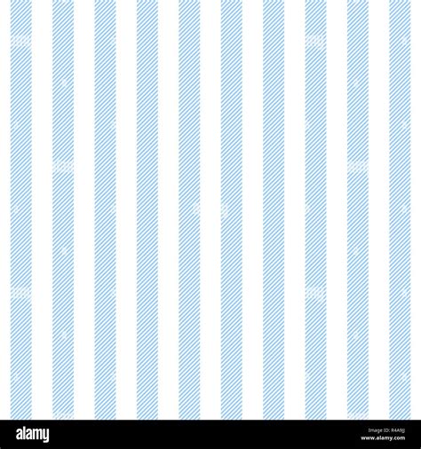 Blue white striped fabric texture seamless pattern. Vector illustration ...