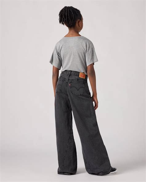 Teenager Altered '94 Baggy Wide Leg Jeans - Black | Levi's® PL