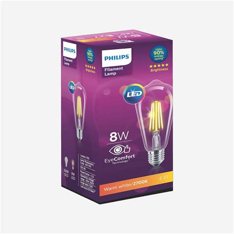 Philips Filament LED Bulb (E27 base, ST 64) – Philips lighting Online Store