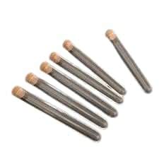 Borosilicate Glass Test Tube 25 x 150 mm Round Bottom with Wooden Cork ...