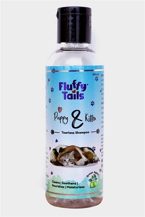 FluffyTails Puppy Kitten Tearless Shampoo 100ml