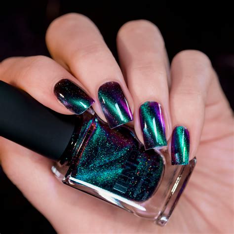 Metallic Purple Nail Polish