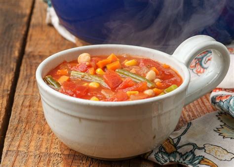 Garden Vegetable Soup - Vegetable Recipes