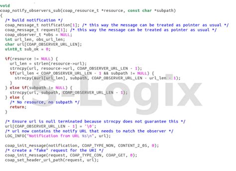 How to Send the Notification from URL in CoAP using Contiki-NG? | S-Logix
