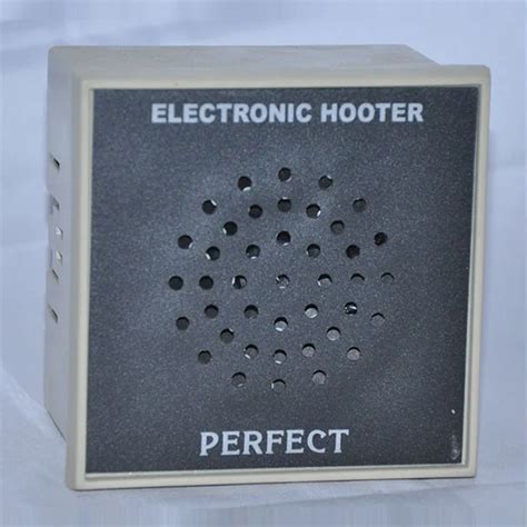 Electronic Hooter - Electronic Timer Relays, Industrial Hooter
