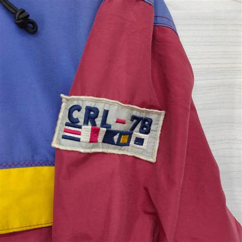 Buy Chaps Ralph Lauren Hoodie Multicolor Jacket Vintage 90s CRL Colour ...