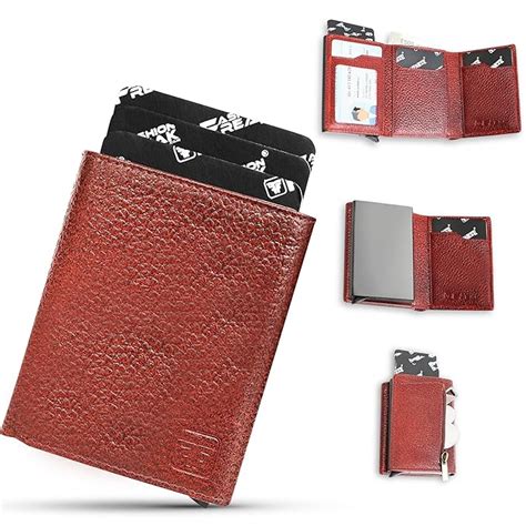 Buy FASHION FREAK Smart Wallet for Men - Slim Pop-Up Card Holder with ...
