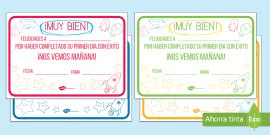 Letras: Mi primer día de clases (teacher made) - Twinkl