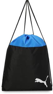 PUMA teamGOAL 16L Gym Sack Blue & Black 16 L Backpack Electric Blue ...