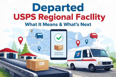 Departed USPS Regional Facility: What It Means & What's Next