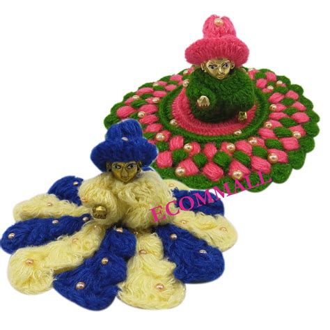 Ecommall Laddu Gopal Woolen Dress Size 2 Krishna Dress, Laddu Gopal ...