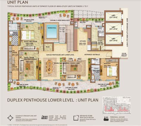 NBCC Au Aspire Silicon City Sector 76 Noida - Floor Plan