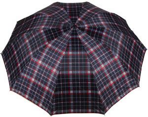KEKEMI UMB016C 3 Fold Check Windproof Travel Umbrella - Buy KEKEMI ...