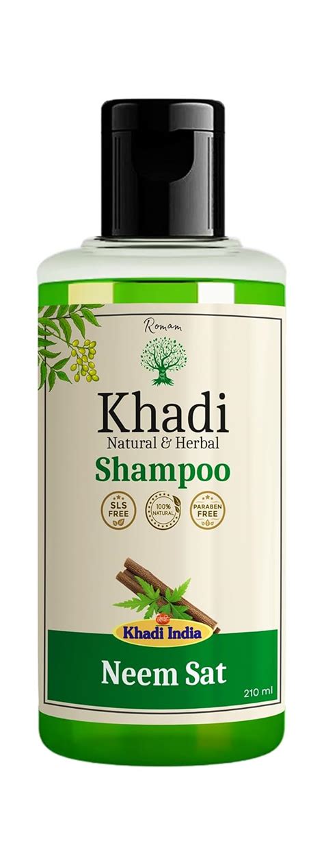 Buy KHADI Natural Neem Sat | Anti Dandruff & Damage Repair Ayurvedic ...