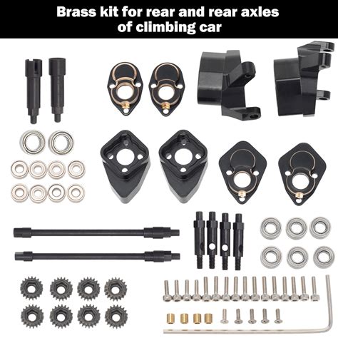 Brass Front & Rear Portal Axle Upgrade Kit for 1/24 India | Ubuy