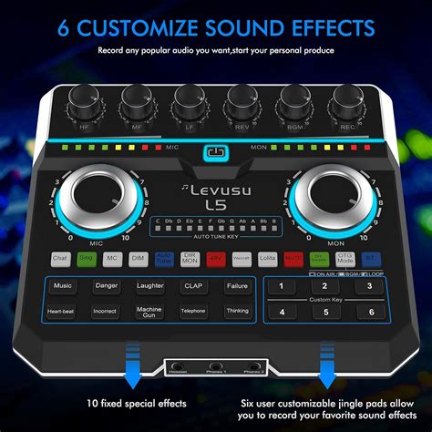 Buy USB Digital Audio Interface with DJ Mixer and Live Sound Card ...