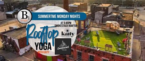 Rooftop Yoga with Kaity at Smokestack, Smokestack, Dubuque, 21 July ...