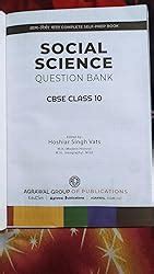 Educart CBSE Social Science Class 10 Question Bank (Reduced Syllabus ...