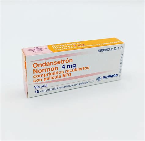 Ondansetron Normon Efg 4 Mg 15 Comprimidos Recubiertos - Farmacéuticos