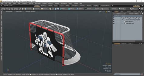 3D model Hockey Shooting Target Mad Guy | 3D Molier International