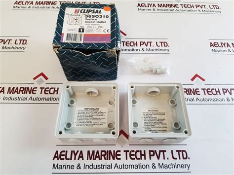Clipsal 56So310 Surface Socket Outlet Back Plate Only – Aeliya Marine
