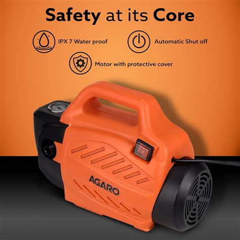 AGARO Regal High Pressure Washer, Car Washer, 2000W, 6.5L/Min Flow Rate ...