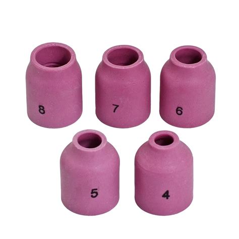 TIG Gas Lens Aluminum Nozzle Kit 53N58 53N59 53N60 53N61 53N61S Fit SR ...