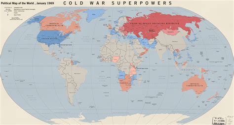 Soviet Map Cold War
