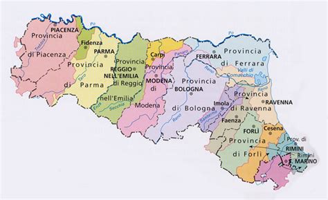 File:Map Of Region Of Emilia-Romagna, Italy, With , 46% OFF
