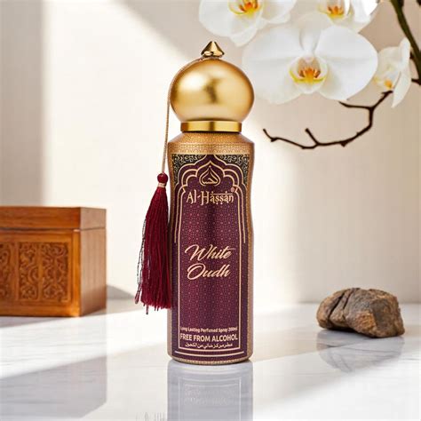 WHITE OUDH - Alcohol-Free Long-Lasting Perfume 200ml – Al Hassan Perfumes