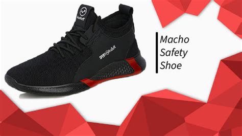TruTuff Macho Sports Safety Shoe for Industry, Construction, Warehouse ...