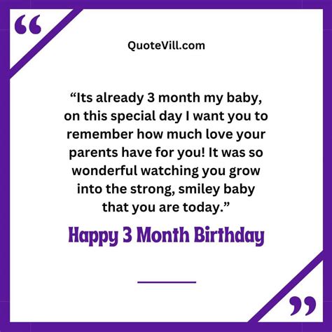 80 Best 3rd Month Birthday Wishes and Captions