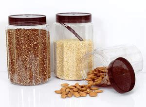 KUBER INDUSTRIES Plastic Grocery Container - 1100 ml Price in India ...