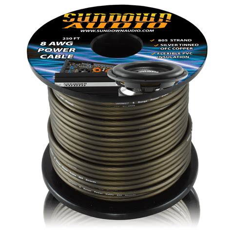 8 Gauge Cable – Sundown Audio