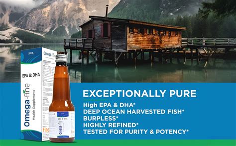 Omegafine Health Supplement Syrup with Fish Oil