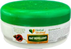 HERBAL STRATEGI Rat Repellent Skin Safe Non-Toxic 100% Herbal Chemical ...