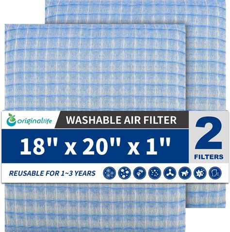 Originallife Washable Reusable HVAC | AC | Air Conditioner | Furnace ...